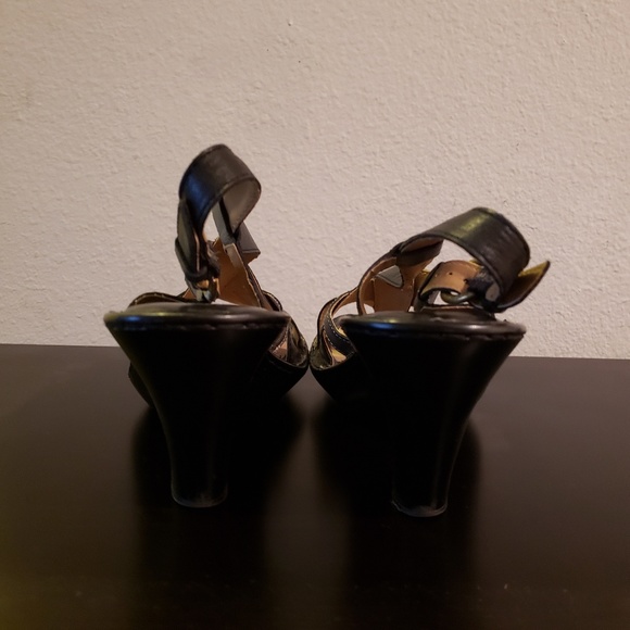 B.O.C Born Black and Silver Leather Slingb… - Picture 5 of 5